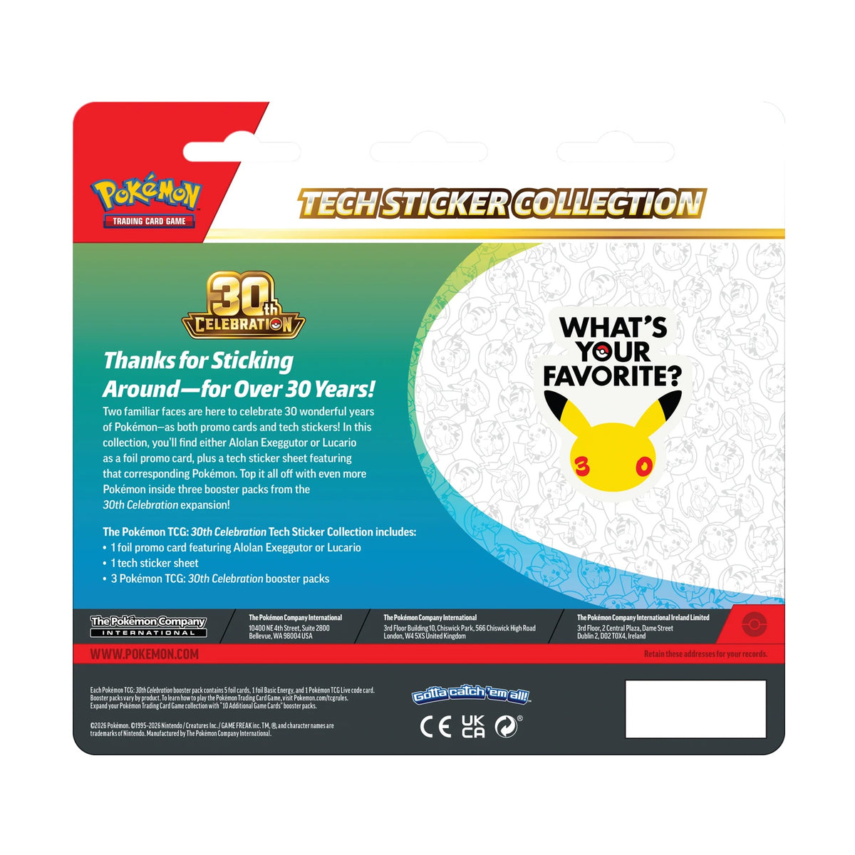30th Celebration Tech Sticker Collection - Alolan Exeggutor-4