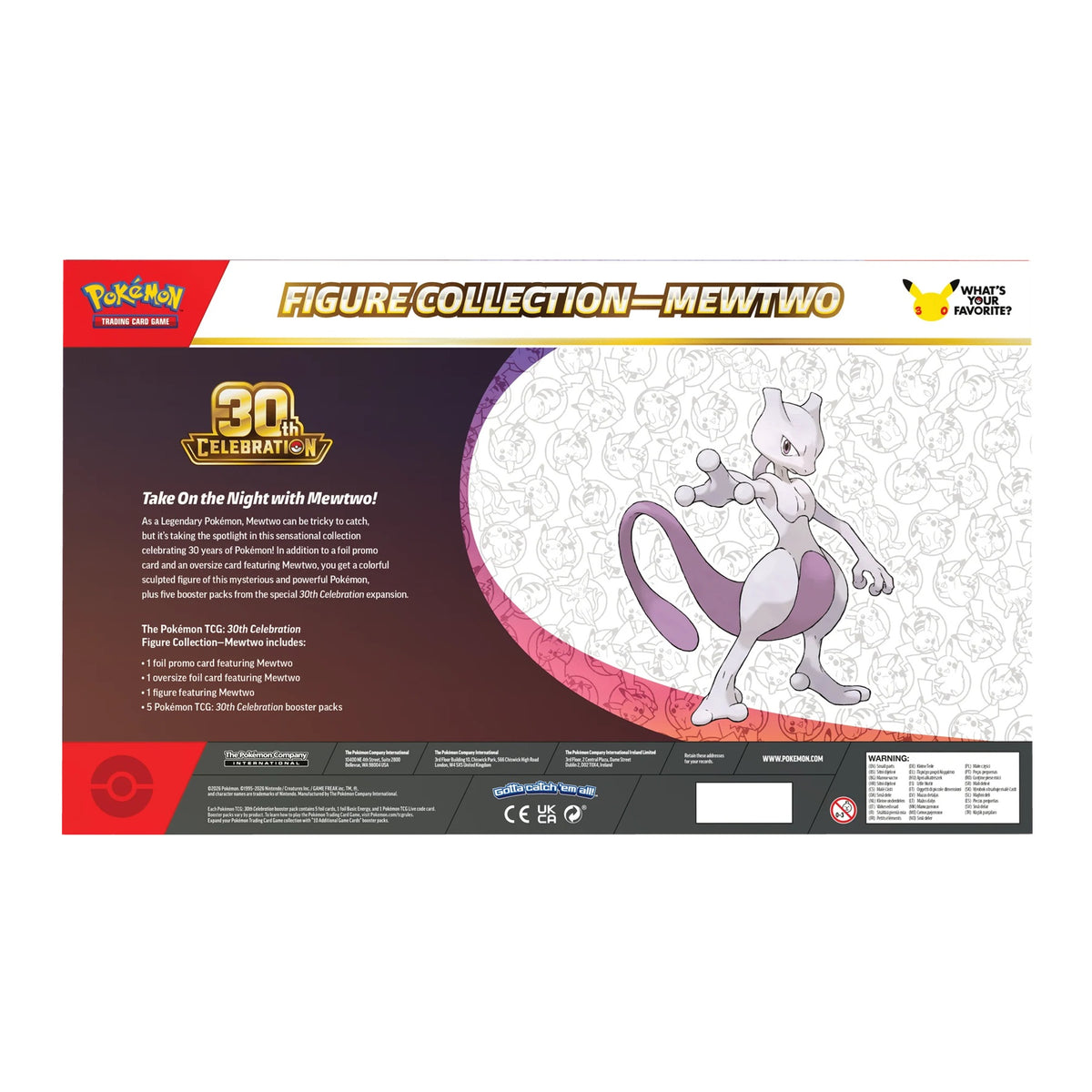 30th Celebration Figure Collection - Mewtwo-6