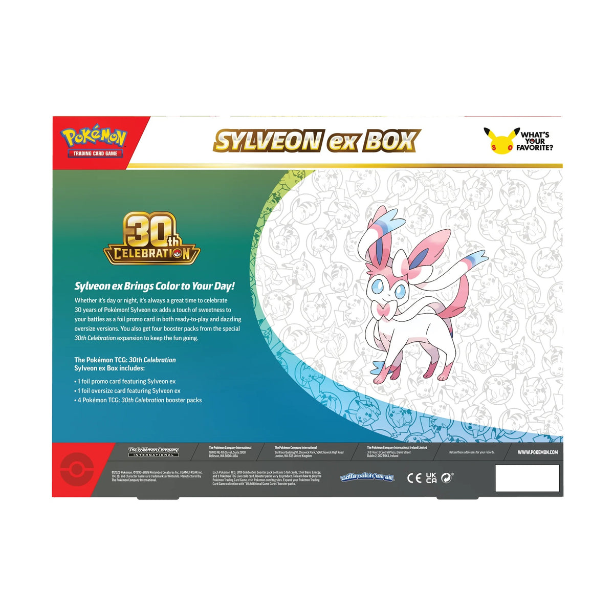 30th Celebration Sylveon ex Box-5