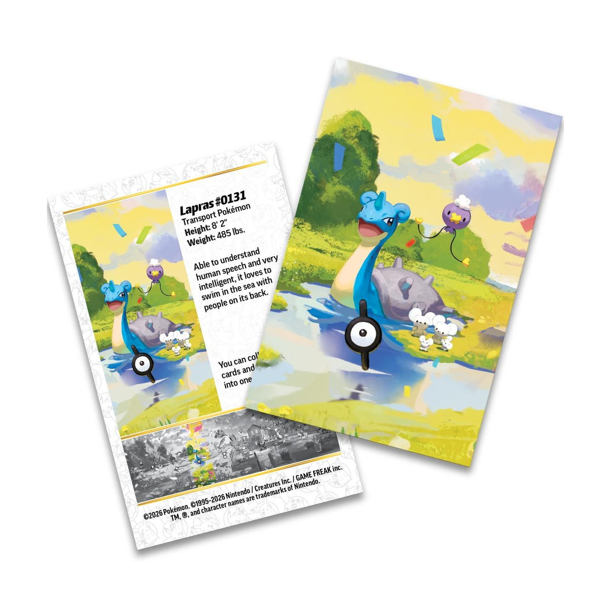 30th Celebration Mini Tin - Lapras & Drifloon-3