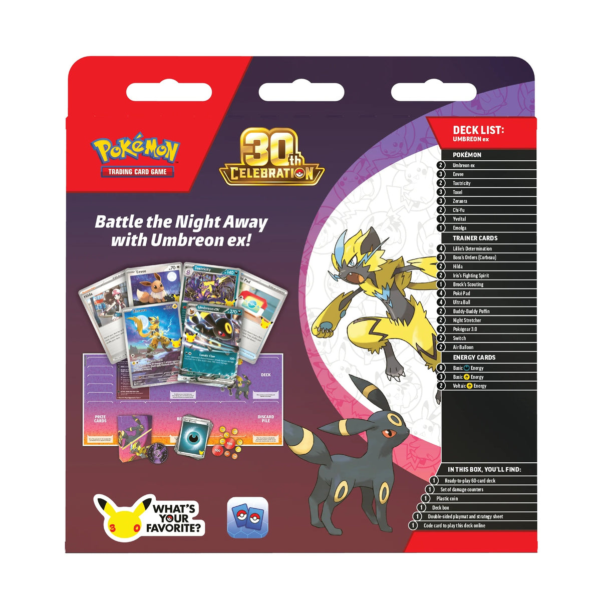 30th Celebration Battle Deck Umbreon ex-6