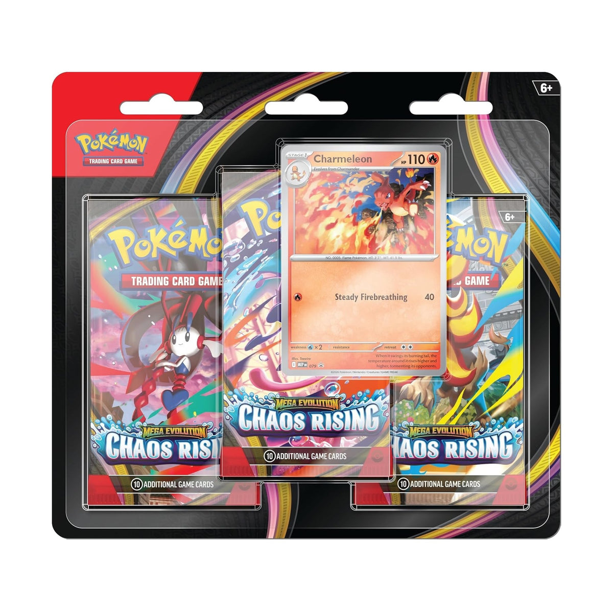 Chaos Rising 3 Pack Blister - Charmeleon