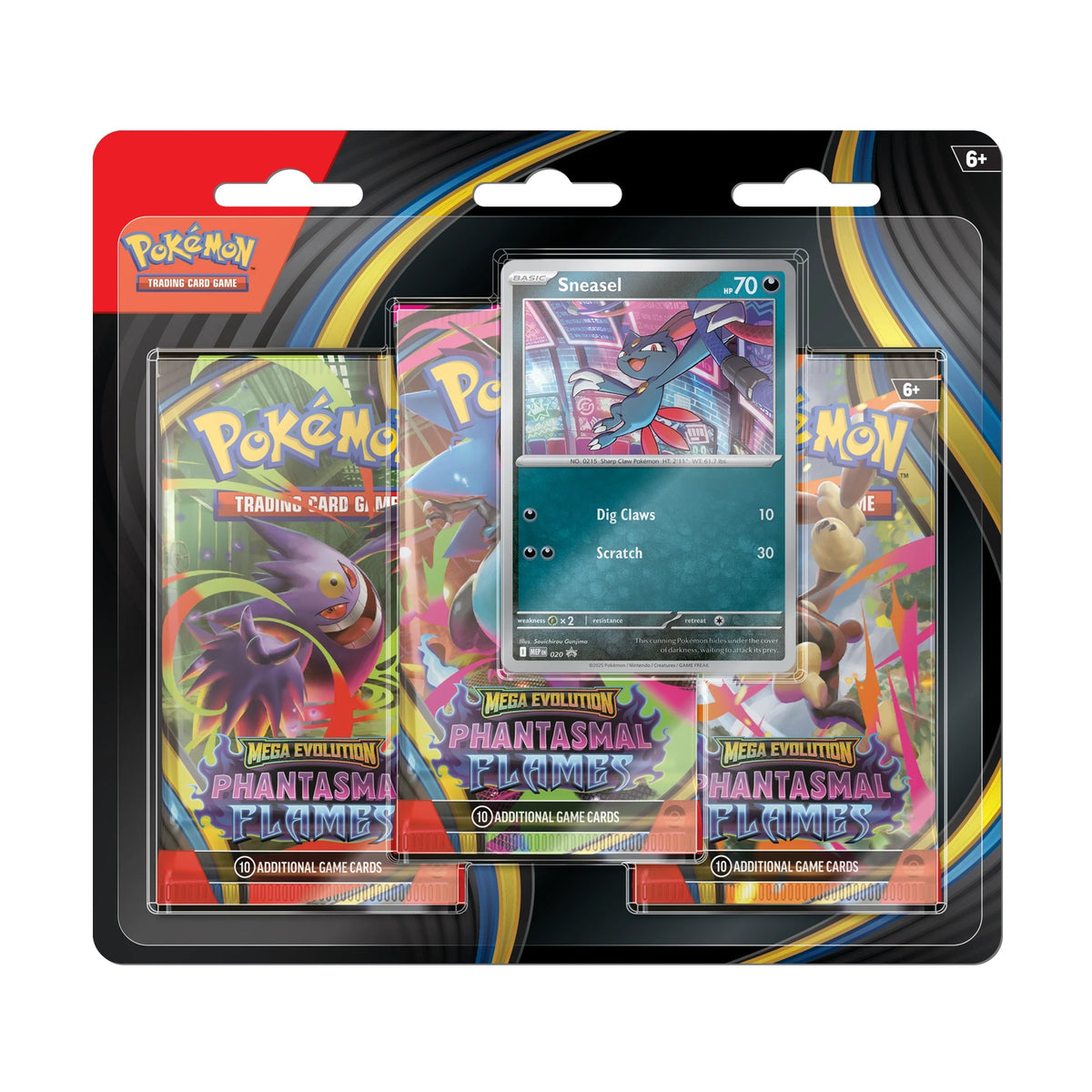 Phantasmal Flames 3 Pack Blister - Sneasel