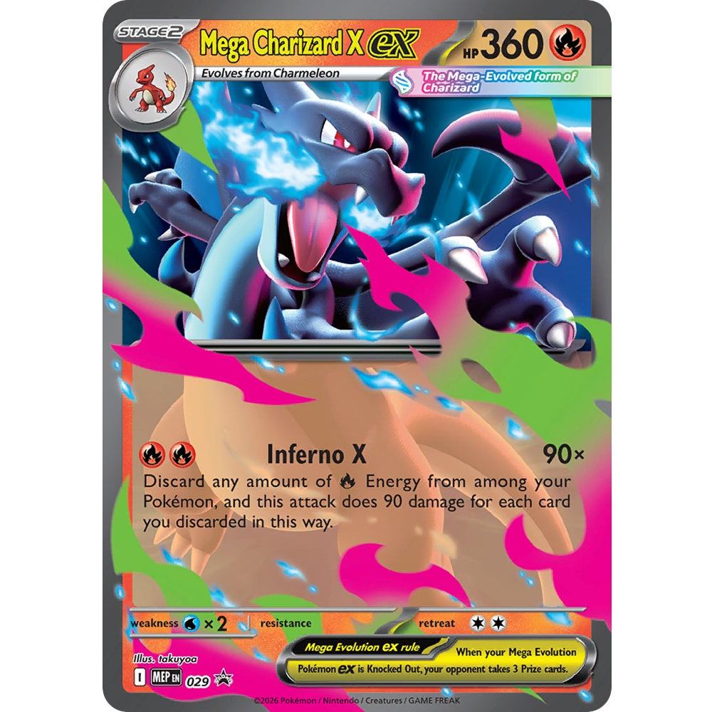 Mega Charizard X ex Tin-3