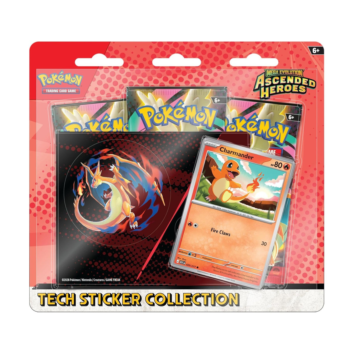 Ascended Heroes Tech Sticker Collection - Charmander