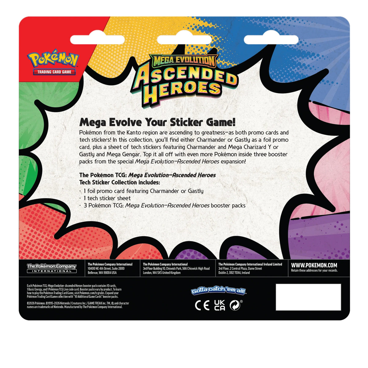 Ascended Heroes Tech Sticker Collection - Charmander-6