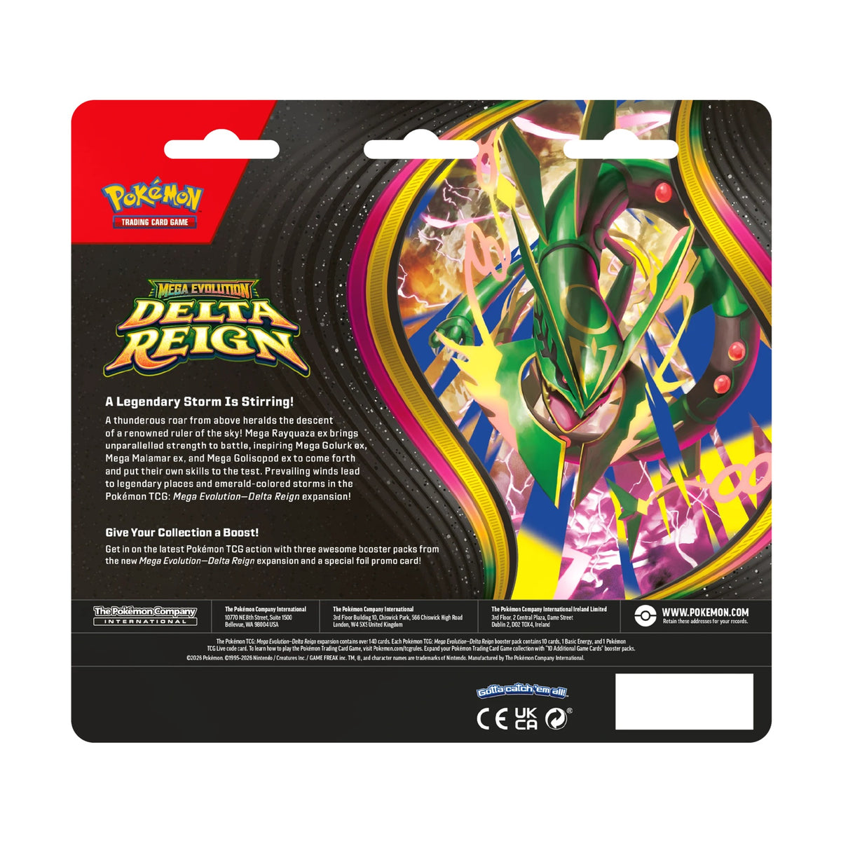Delta Reign 3 Pack Blister - Seel-3