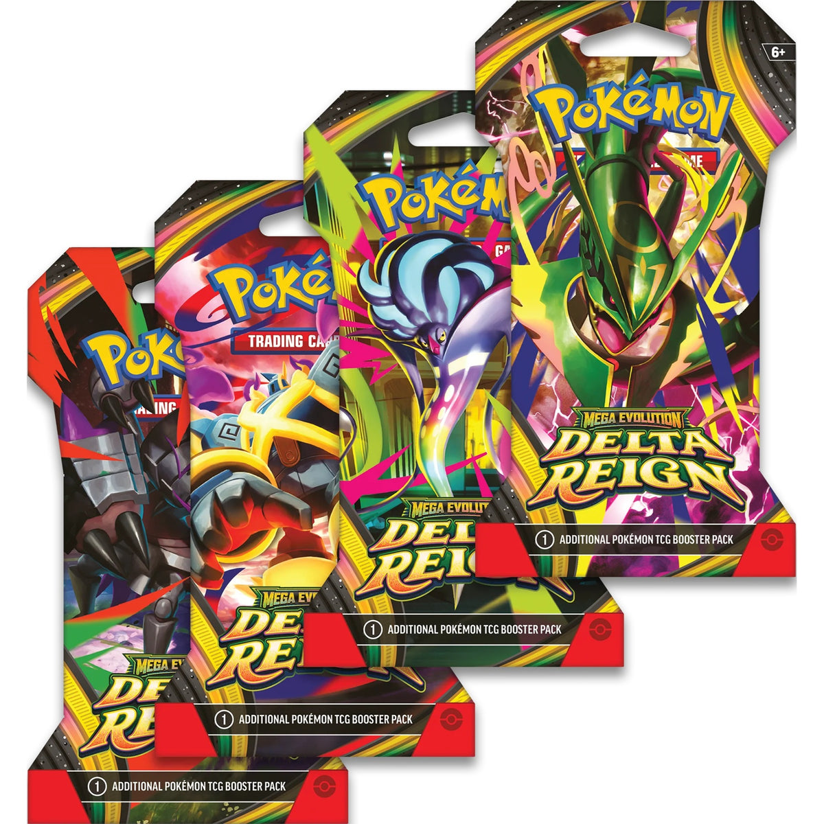Delta Reign Sleeved Booster Pack