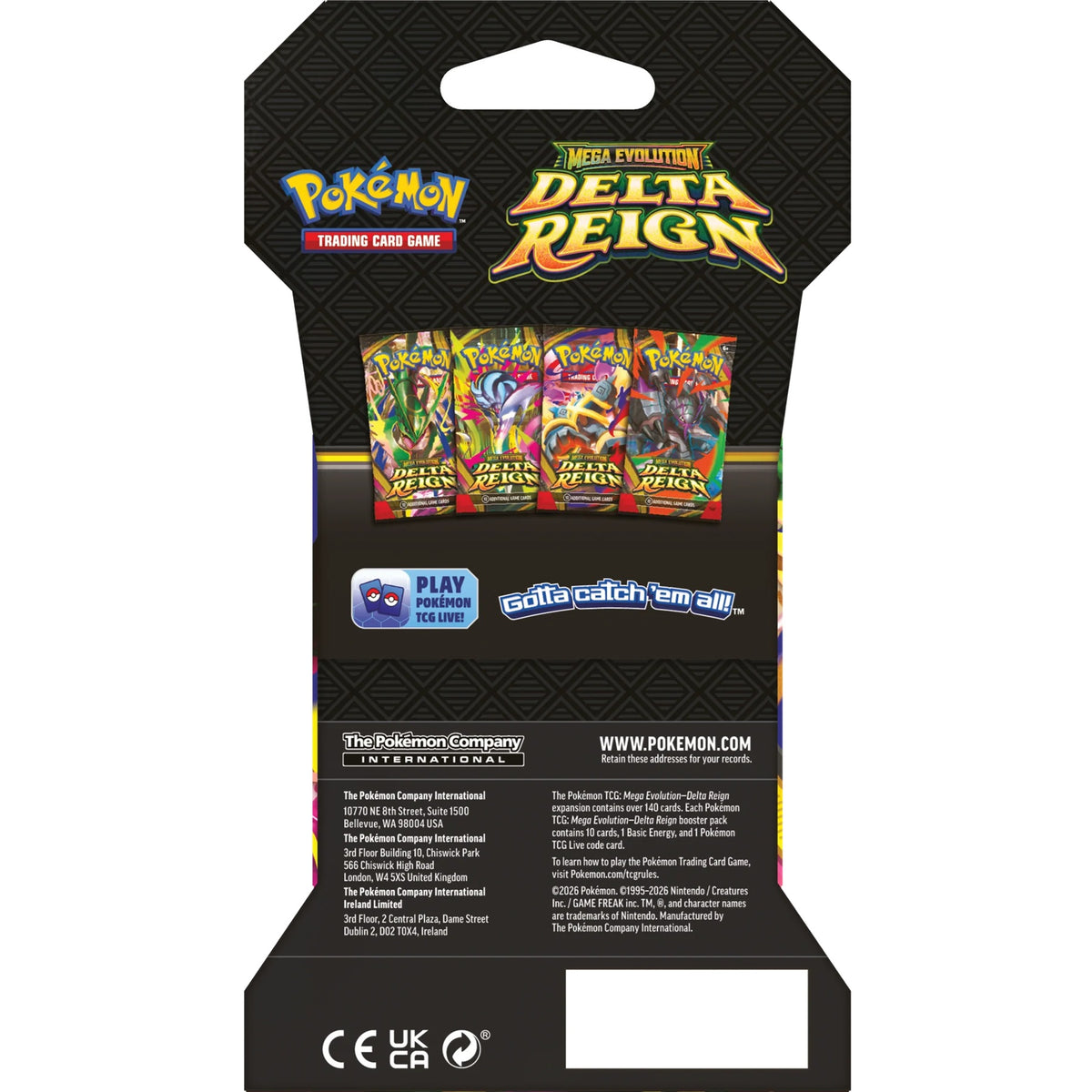 Delta Reign Sleeved Booster Pack-6