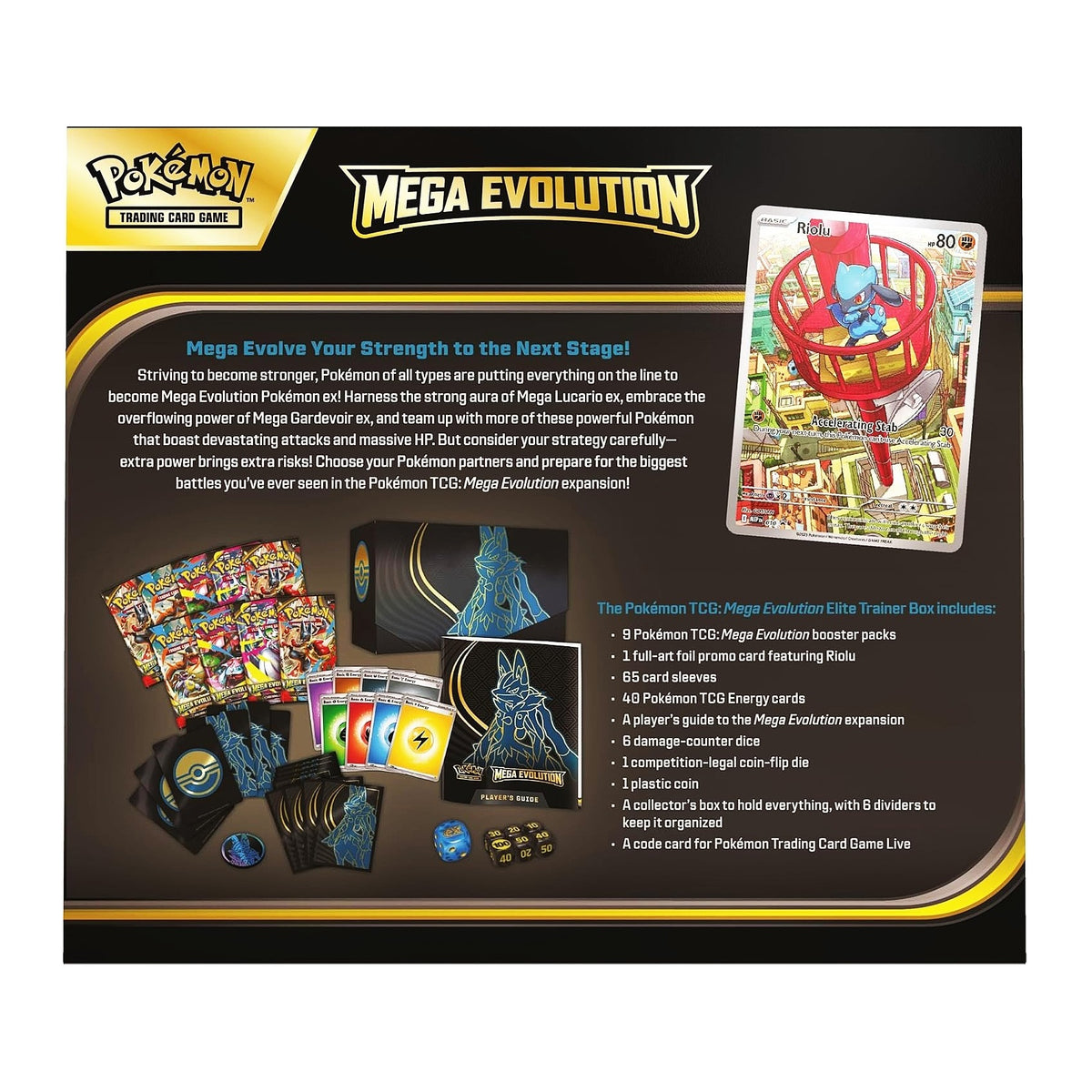 Mega Evolution Elite Trainer Box - Mega Lucario-8