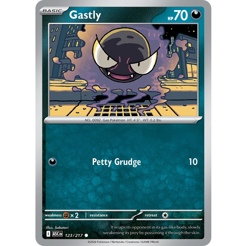 Ascended Heroes Tech Sticker Collection - Gastly-4