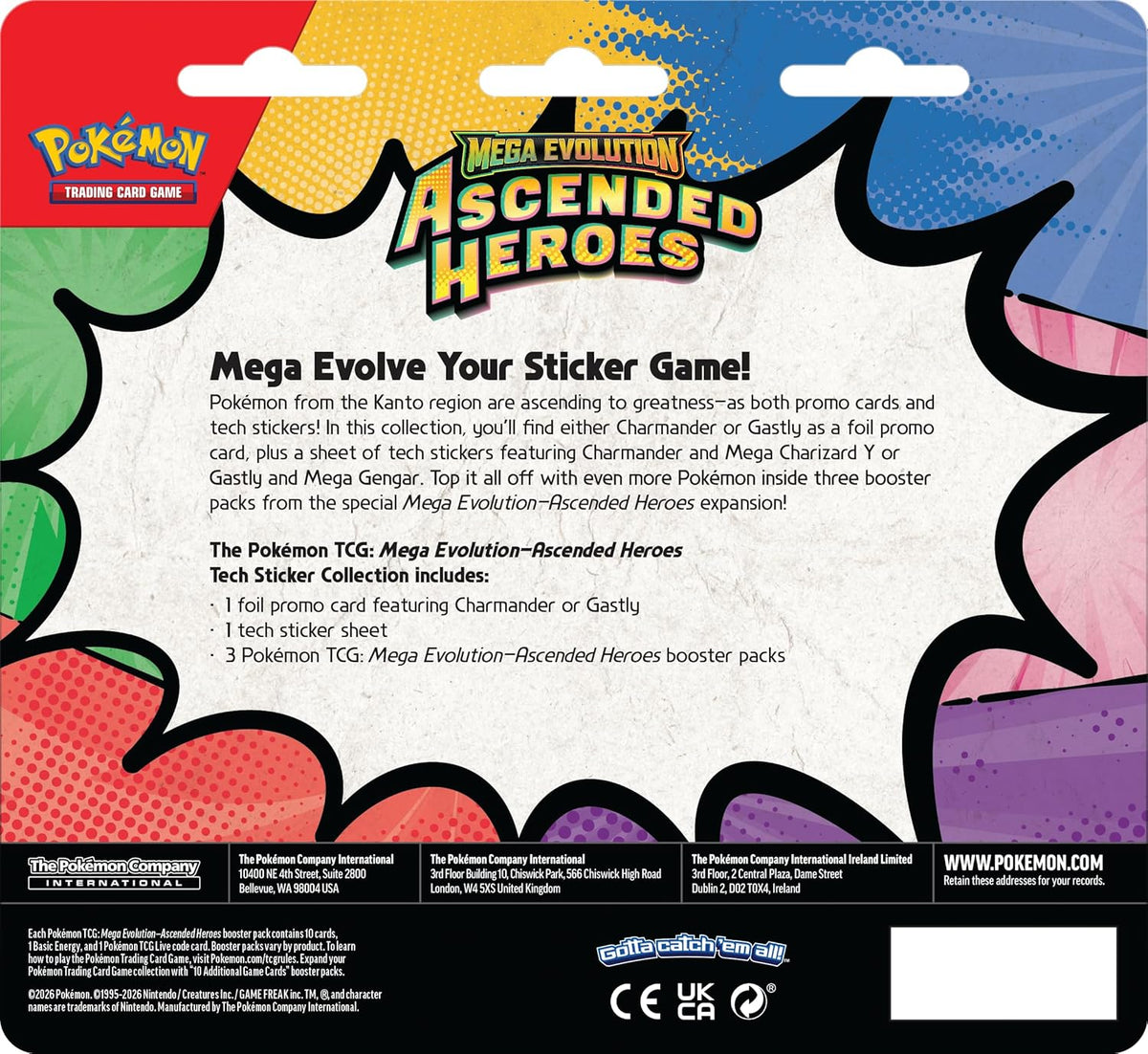 Ascended Heroes Tech Sticker Collection - Gastly-6