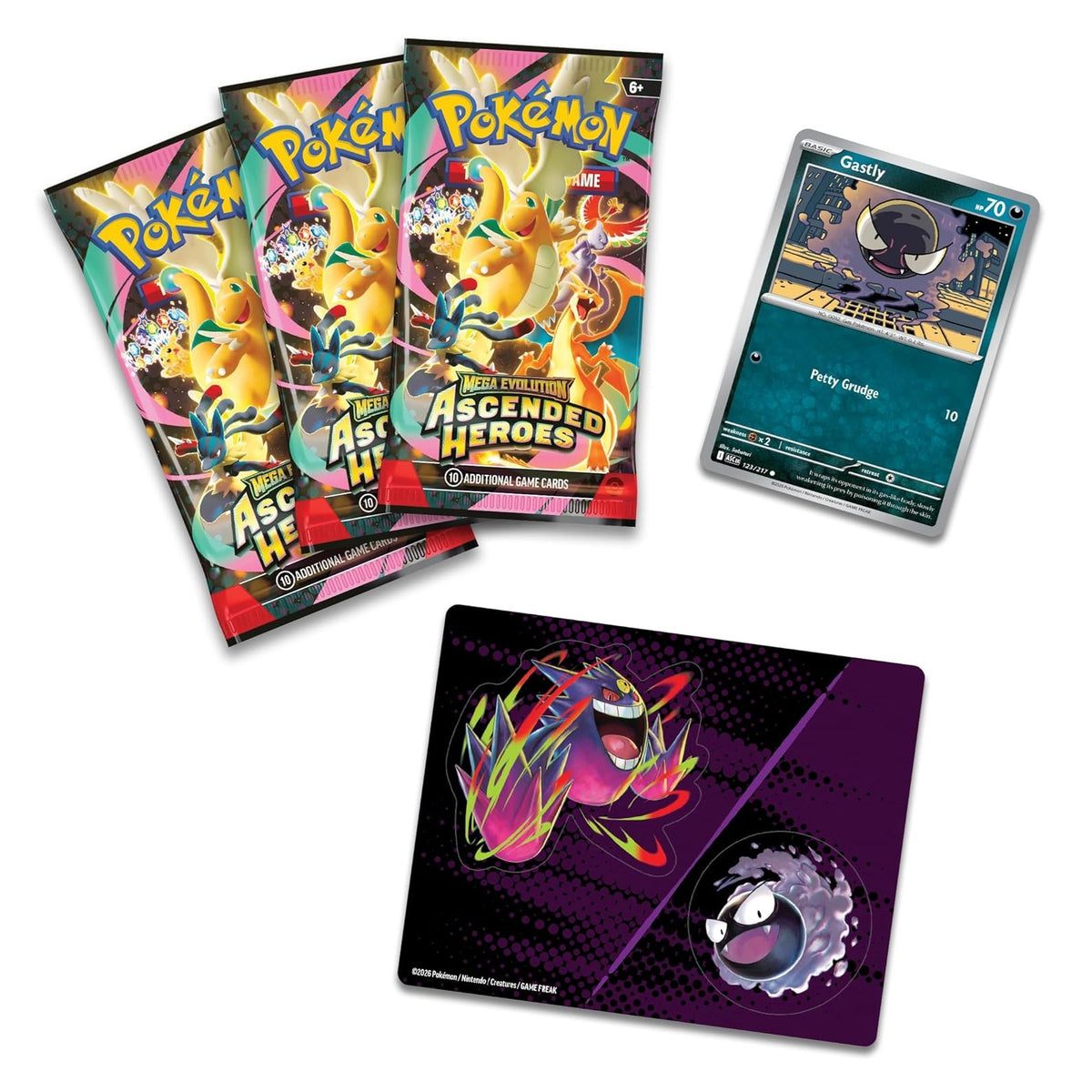 Ascended Heroes Tech Sticker Collection - Gastly