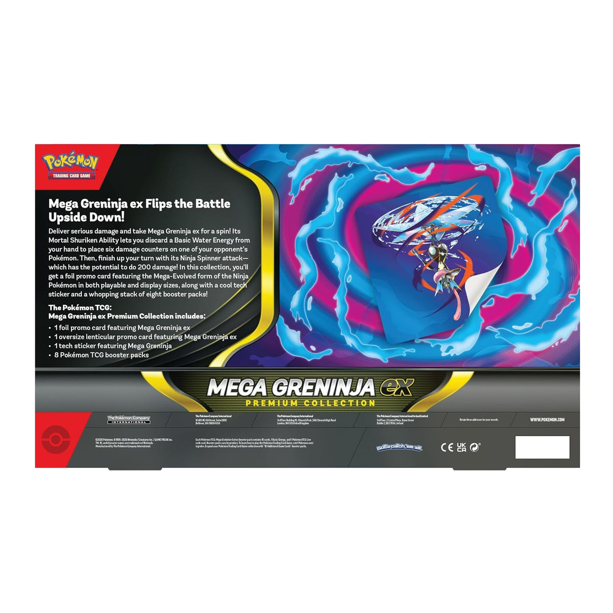Mega Greninja ex Premium Collection-6