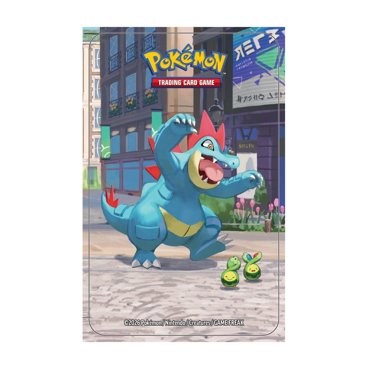 Lumiose City Mini Tin - Feraligatr & Budew
