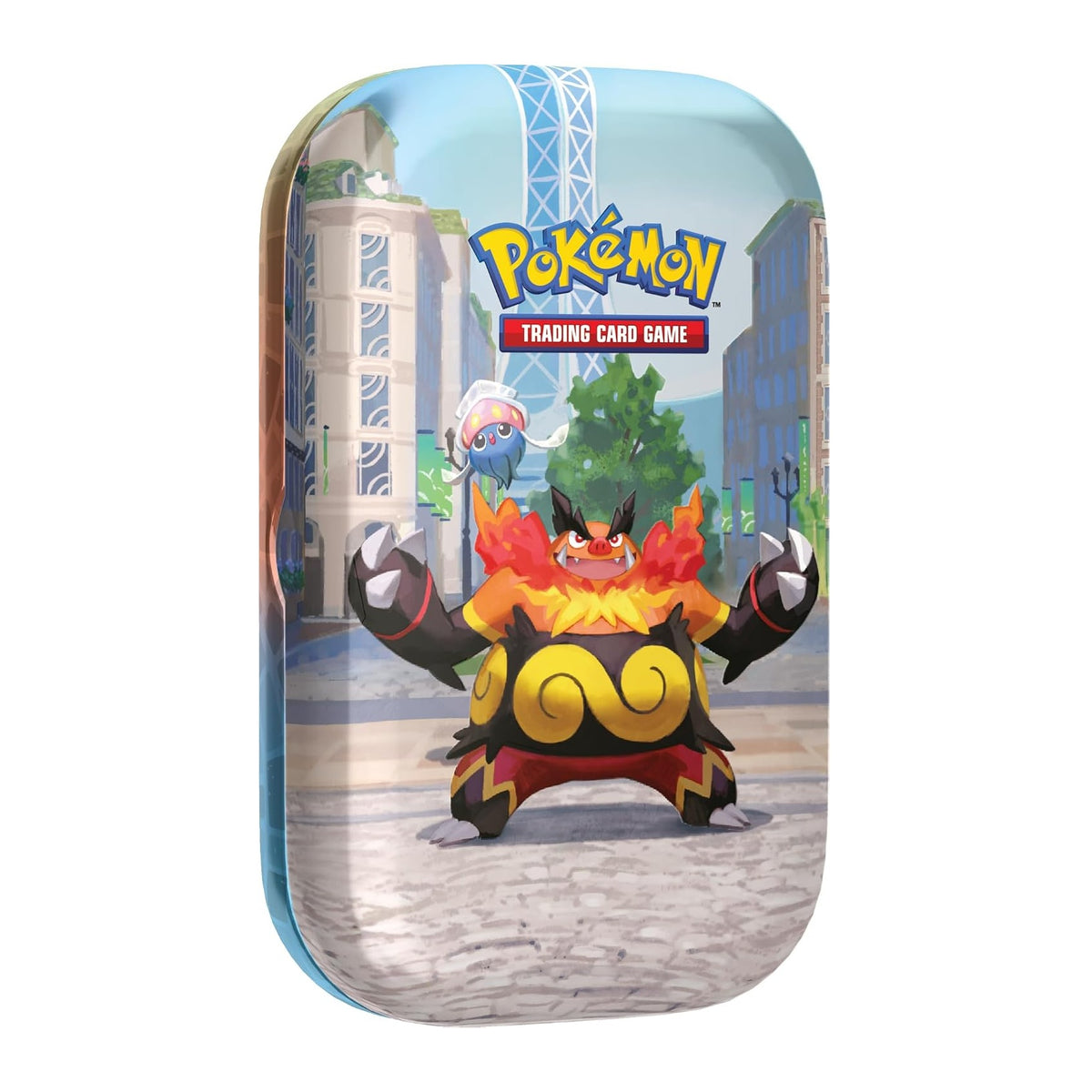 Lumiose City Mini Tin - Emboar & Inkay