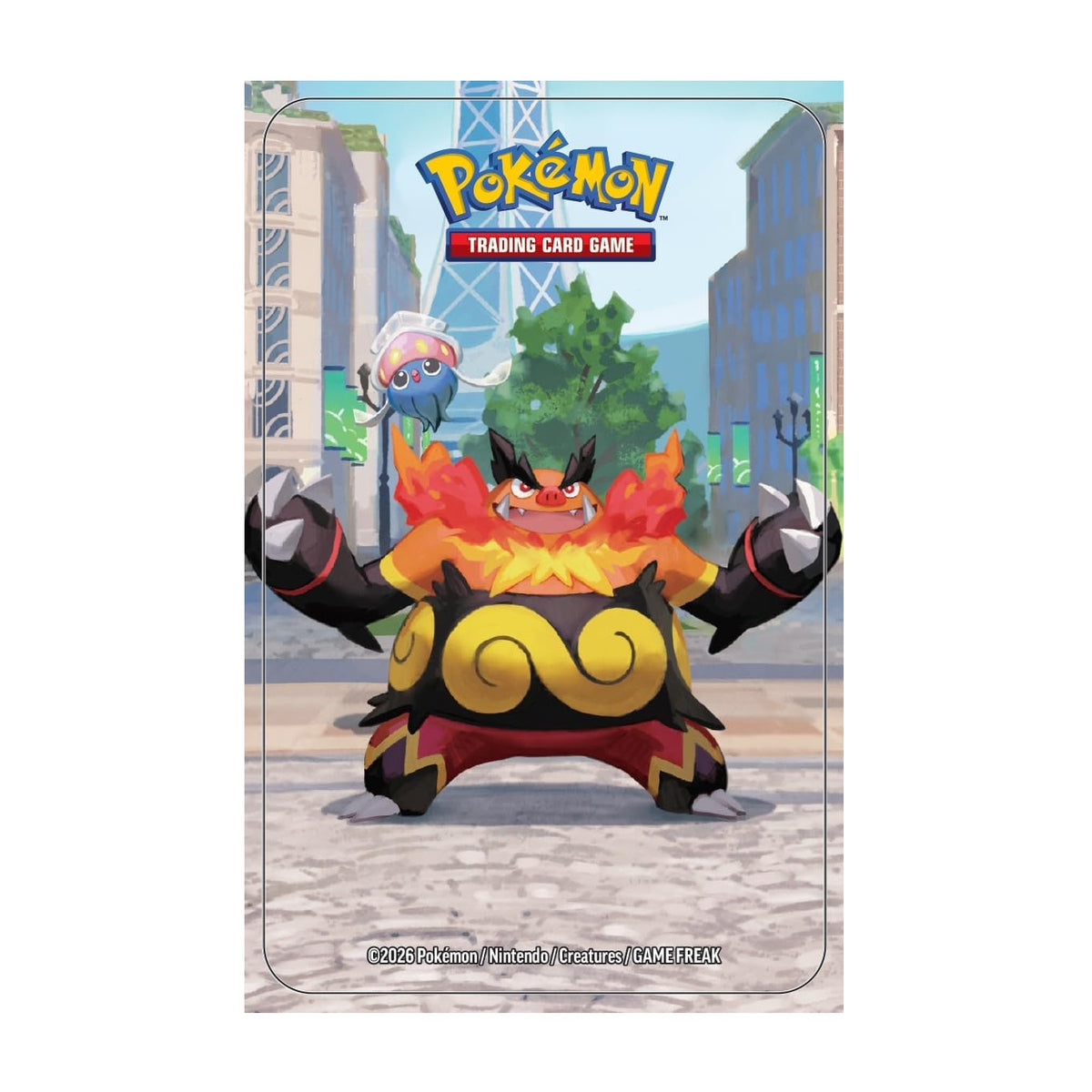Lumiose City Mini Tin - Emboar & Inkay