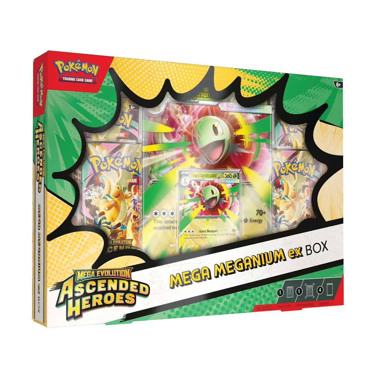 Ascended Heroes Mega Meganium ex Box