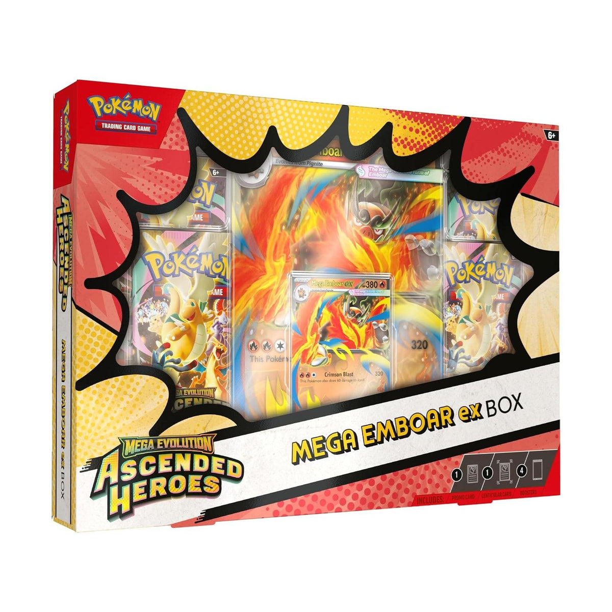 Ascended Heroes Mega Emboar ex Box