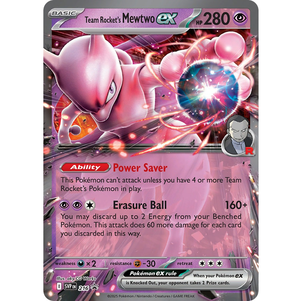 Team Rocket Tin - Mewtwo ex-3