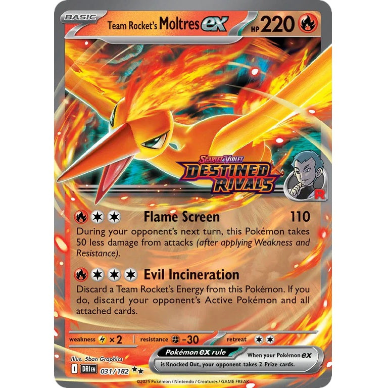 Team Rocket's Moltres ex Ultra Premium Collection-4