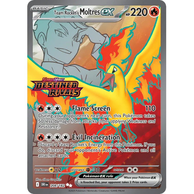 Team Rocket's Moltres ex Ultra Premium Collection-3