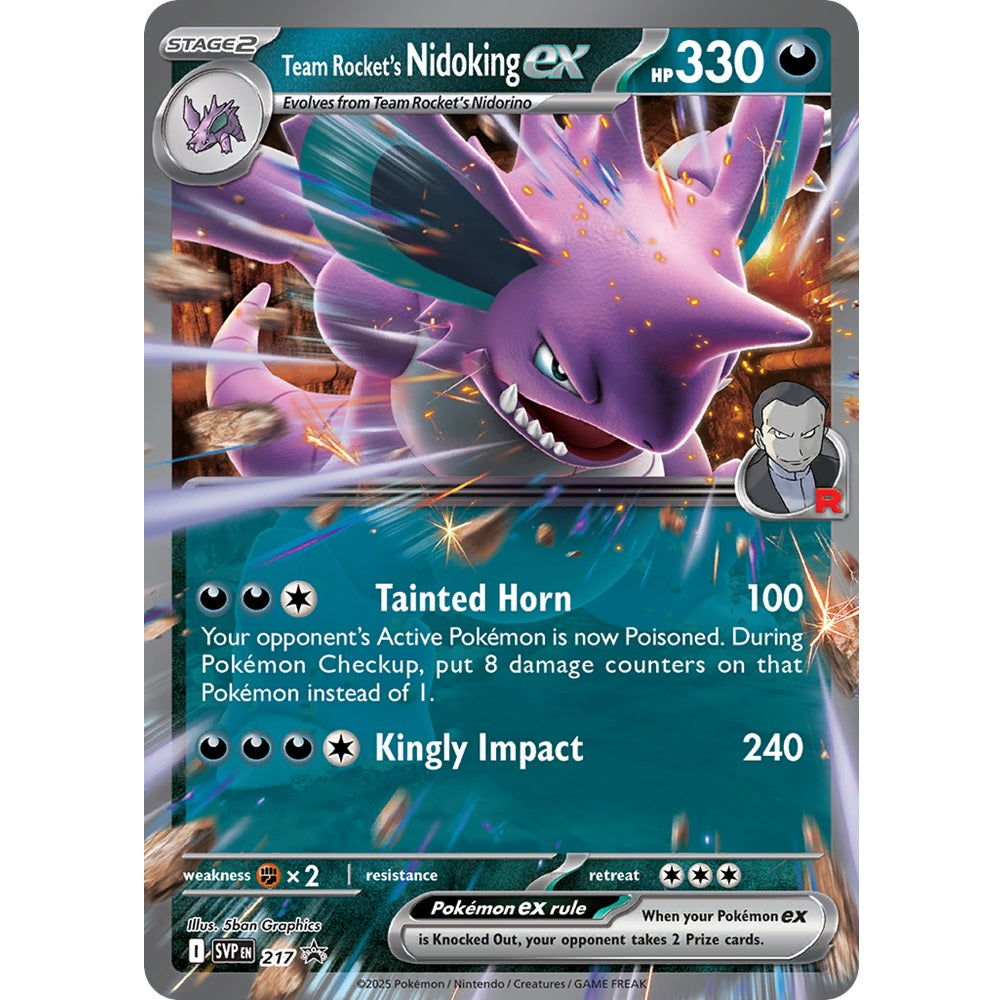 Team Rocket Tin - Nidoking ex-3