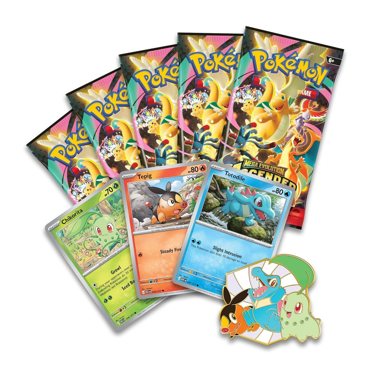 Ascended Heroes First Partners Deluxe Pin Collection
