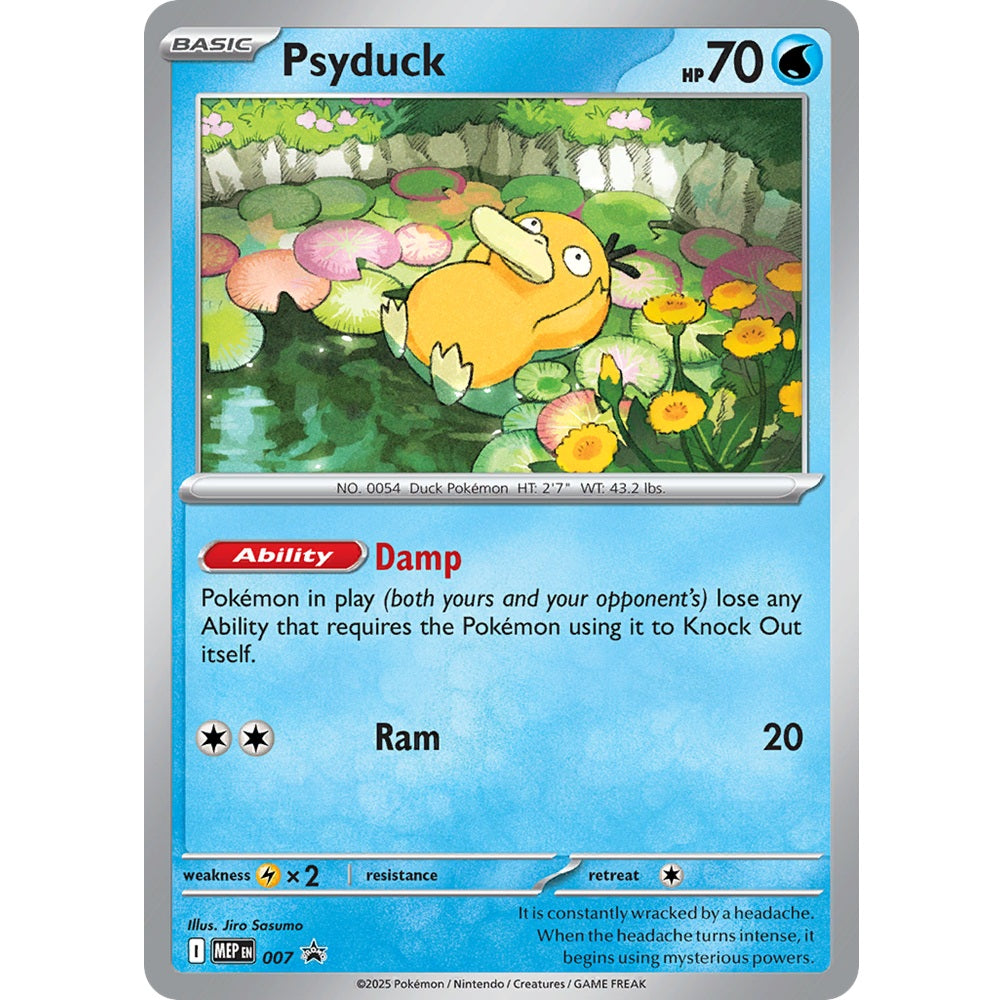 Mega Evolution 3 Pack Blister - Psyduck-3