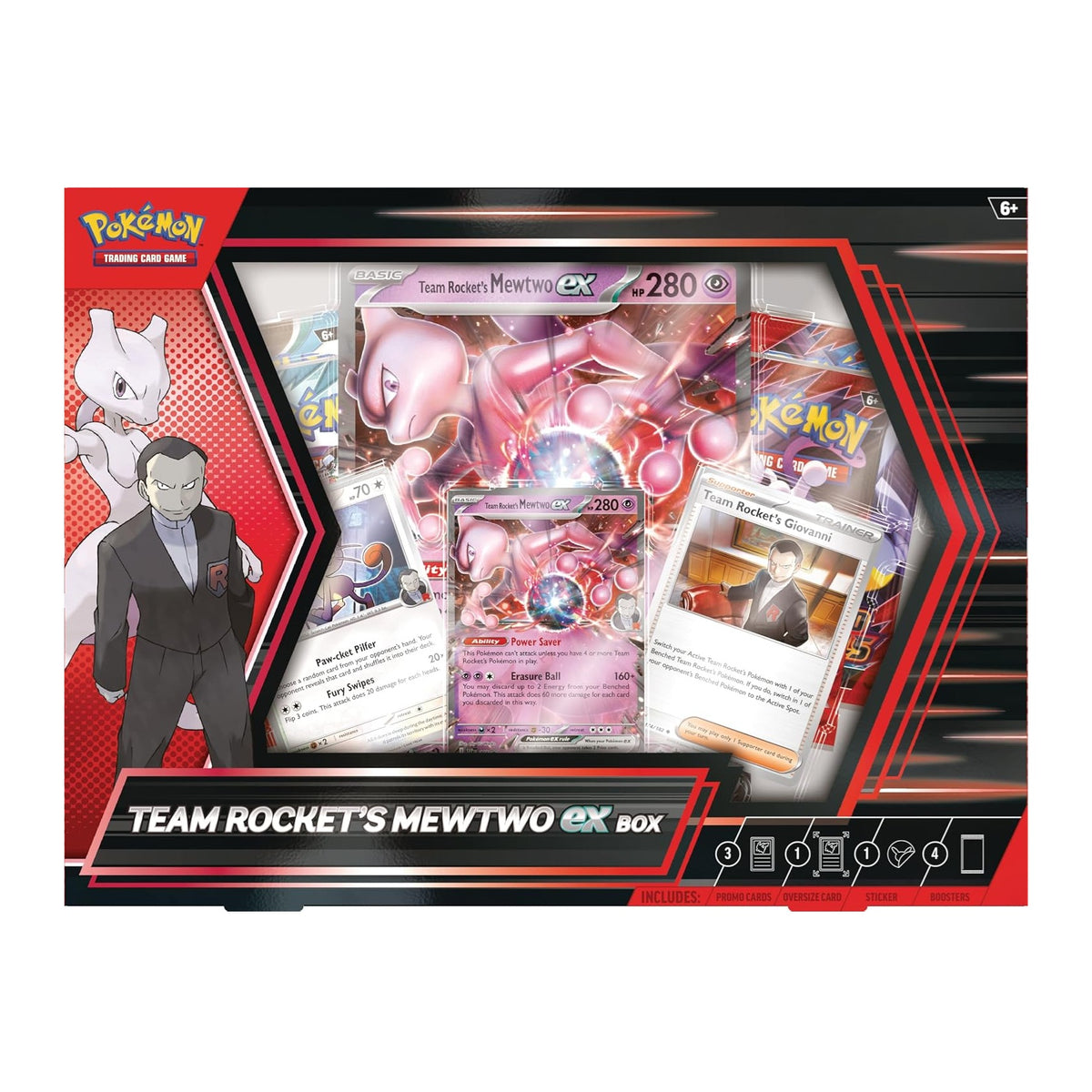Team Rocket's Mewtwo ex Box-6