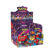 Mega Evolution Mini Tin Display