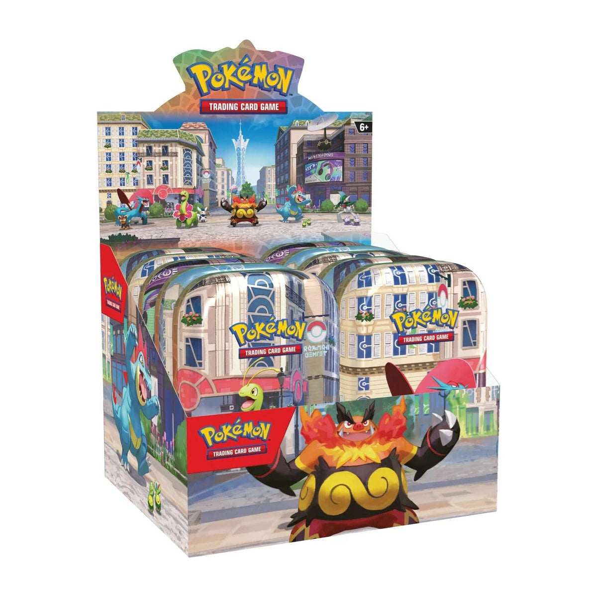 Lumiose City Mini Tin Display